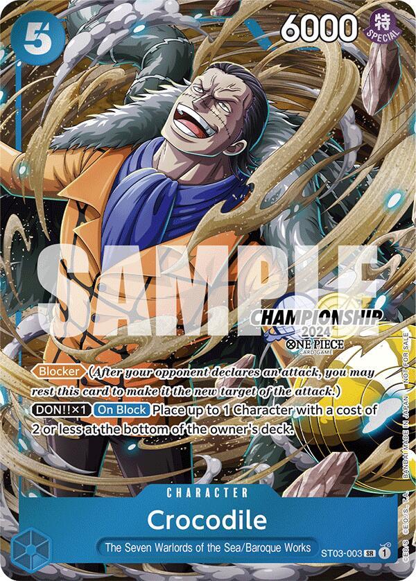 Crocodile - ST03-003 - P - (CS 2024 Celebration Pack) - Foil