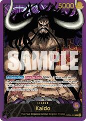 Kaido - ST04-001 - P - (Premium Card Collection -Leader Collection-) - Foil