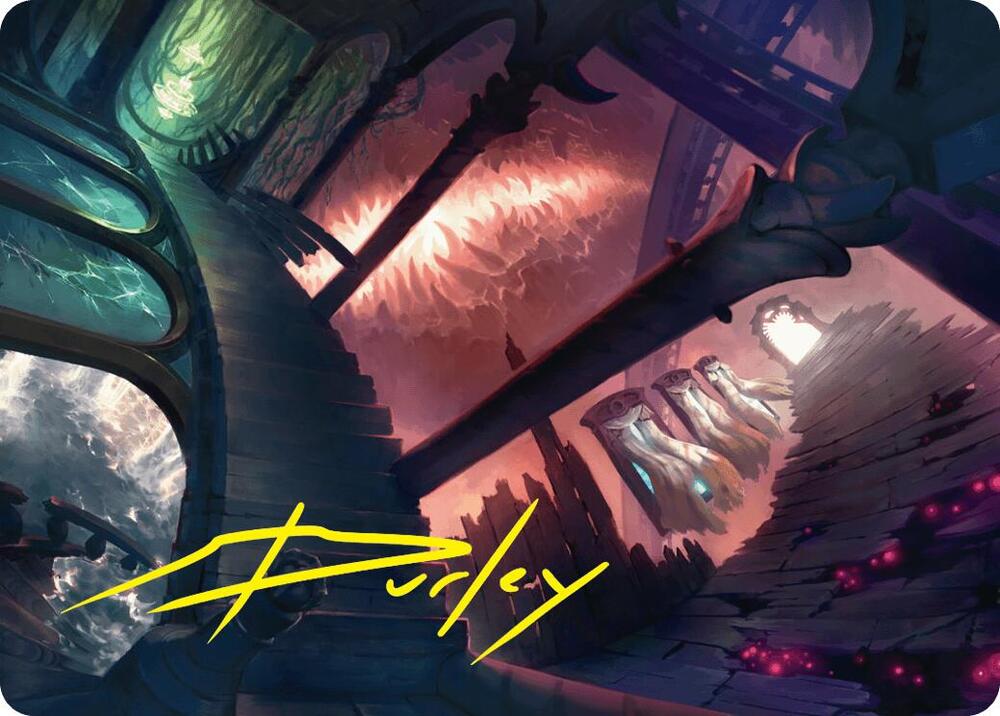Terramorphic Expanse Art Card - Gold-Stamped Signature