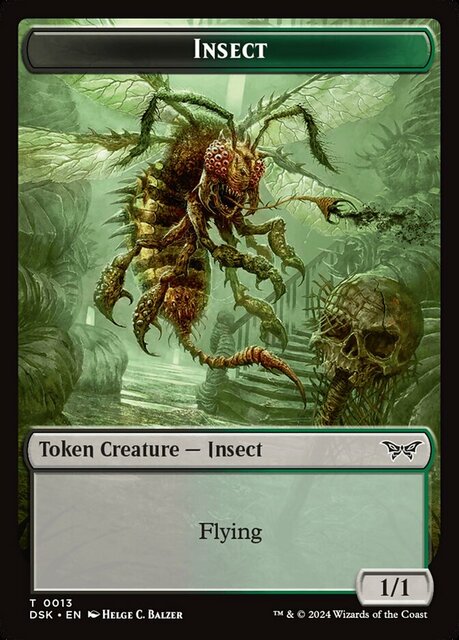 Insect (0013) Token - Foil