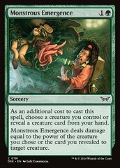 Monstrous Emergence - Foil