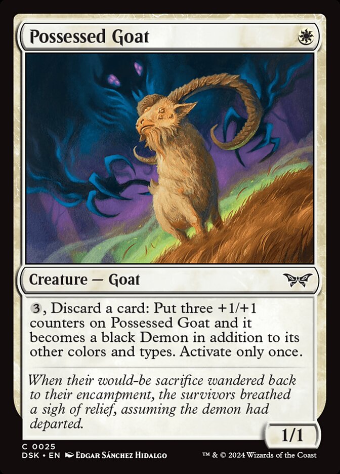 Possessed Goat - Foil