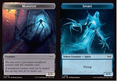 [Deprecated] Manifest (0018) // Spirit (0008) Double-Sided Token