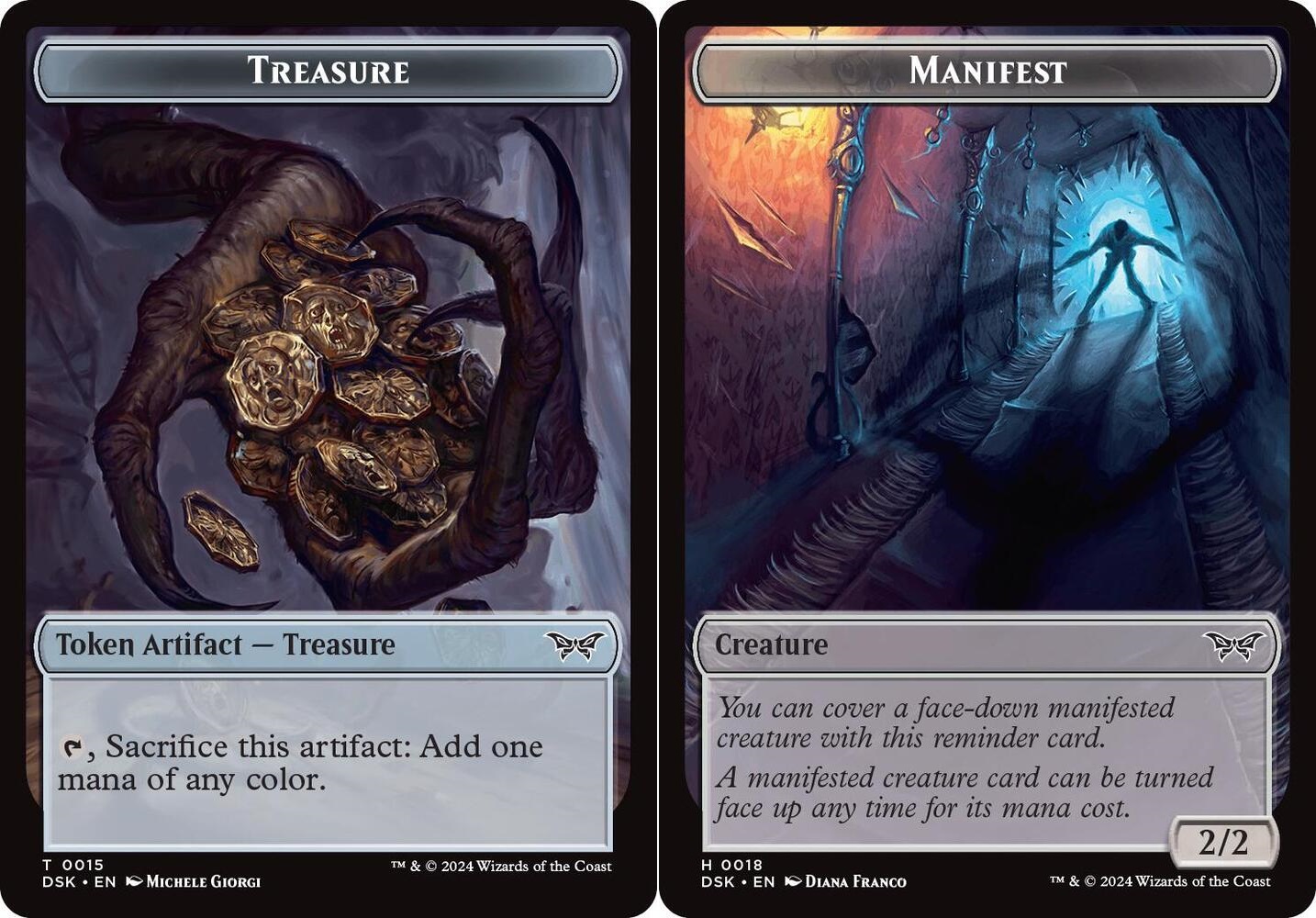 Treasure // Manifest Double-Sided Token