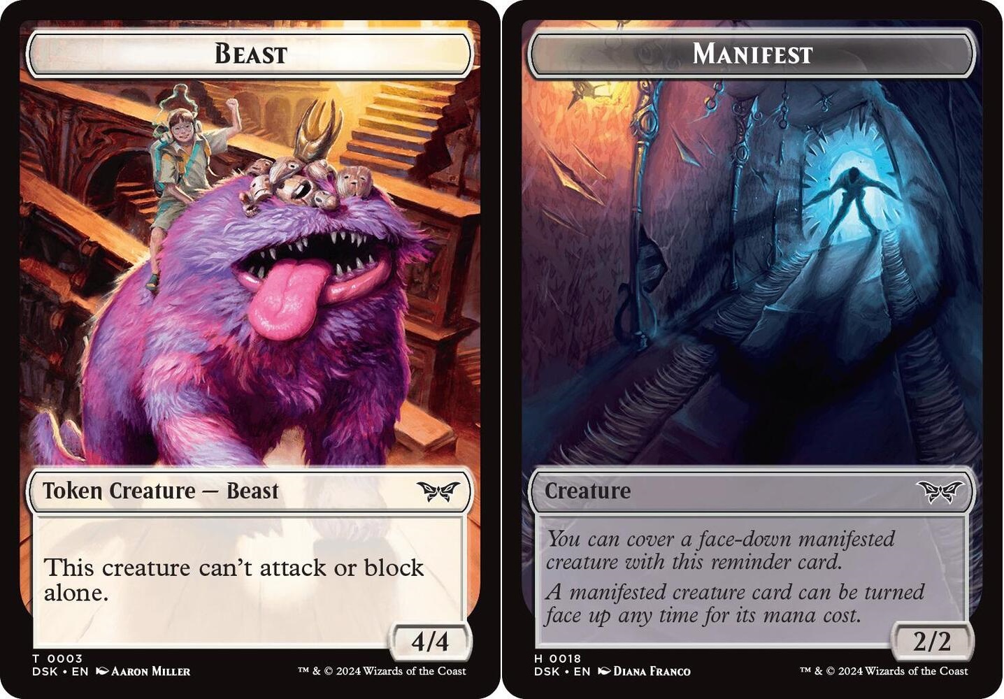 Beast // Manifest Double-Sided Token