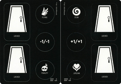 Punch (0001) // Punch (0002) Double-Sided Punch-Out Token