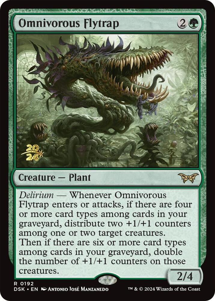 Omnivorous Flytrap - Foil - Prerelease Promo