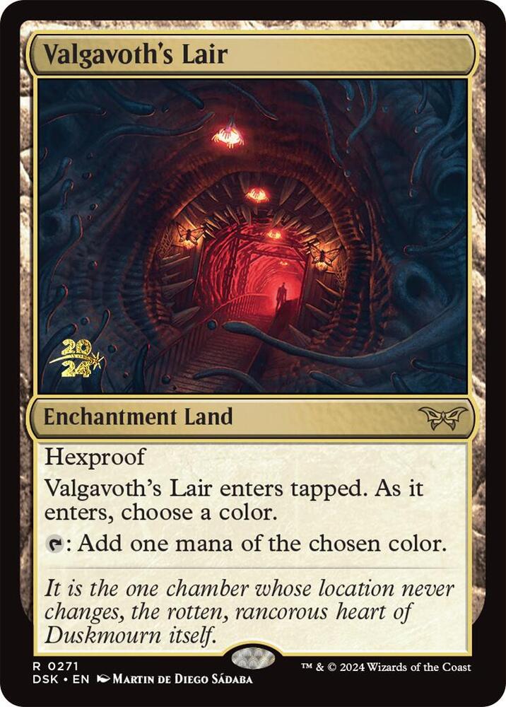 Valgavoths Lair - Foil - Prerelease Promo