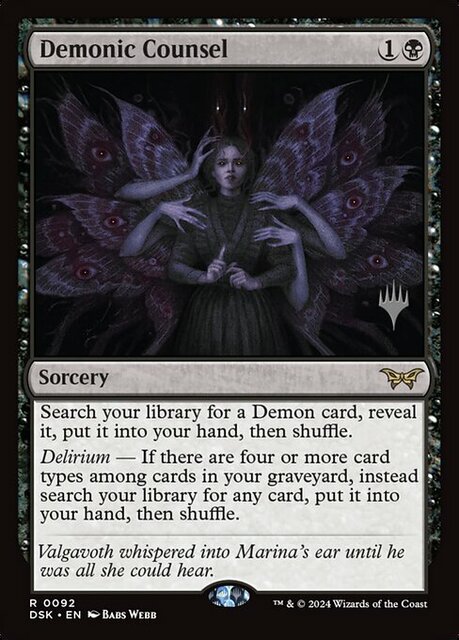 Demonic Counsel - Promo Pack