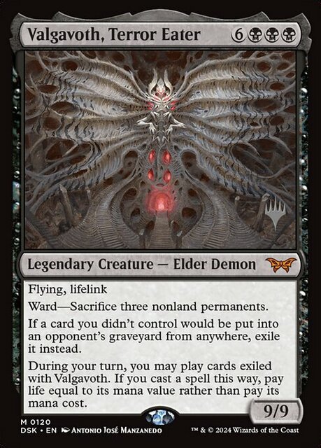 Valgavoth, Terror Eater - Foil - Promo Pack