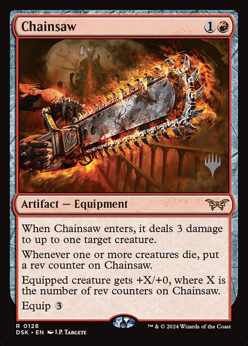 Chainsaw - Foil - Promo Pack