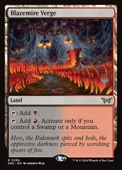 Blazemire Verge - Foil - Promo Pack