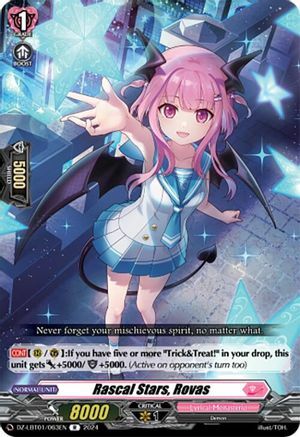 Rascal Stars, Rovas - DZ-LBT01/063EN - R