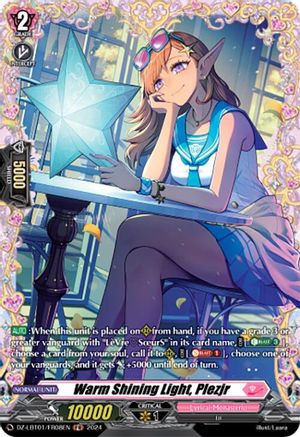 Warm Shining Light, Plezjr - DZ-LBT01/FR08EN - FR