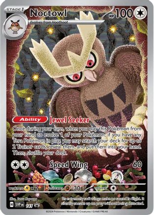 Noctowl - SVP141 - SVP Black Star Promos