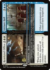 Restricted Office // Lecture Hall - Foil - Prerelease Promo