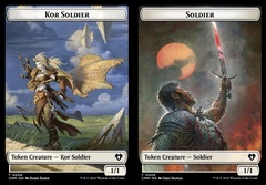 Kor Soldier (0008)/Soldier (0009) Double-Sided Token