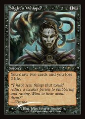 Nights Whisper - Foil - WPN Promo