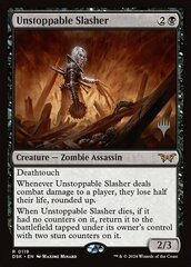 Unstoppable Slasher (0119) - Promo Pack