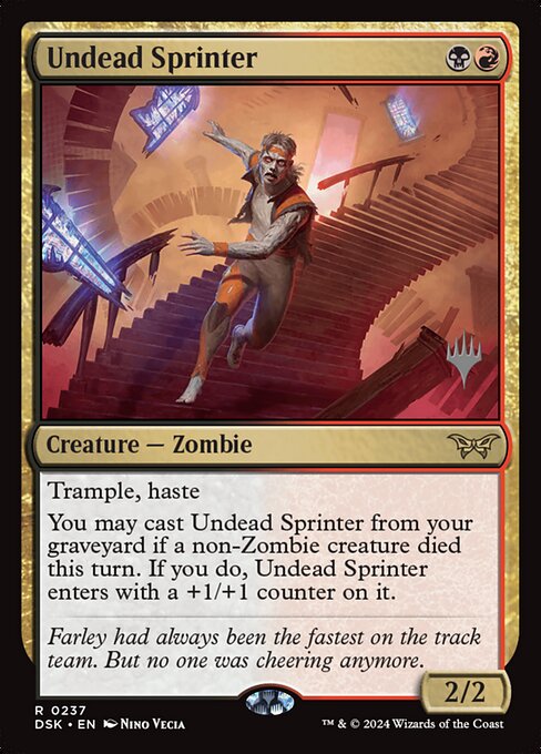 Undead Sprinter - Promo Pack