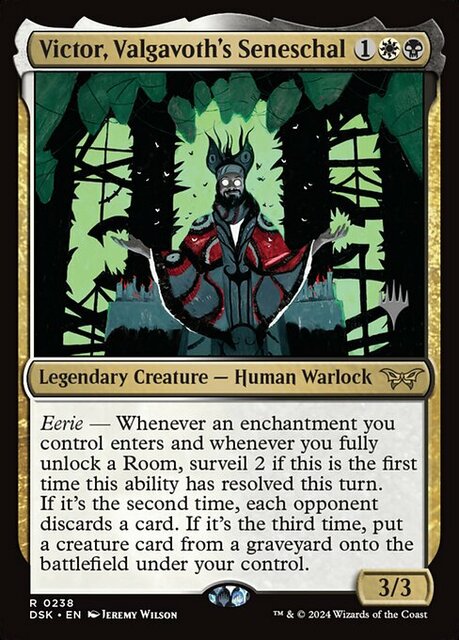 Victor, Valgavoths Seneschal - Foil - Promo Pack