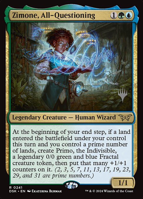 Zimone, All-Questioning - Foil - Promo Pack