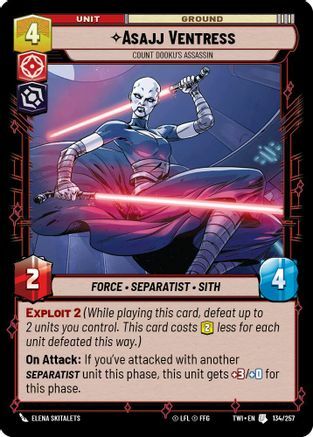 Asajj Ventress - Count Dookus Assassin