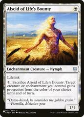 Alseid of Life's Bounty - The List