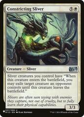 Constricting Sliver - The List