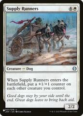 Supply Runners - The List