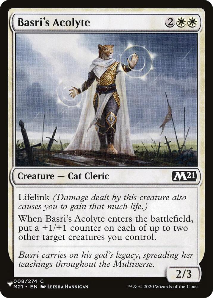 Basris Acolyte - The List