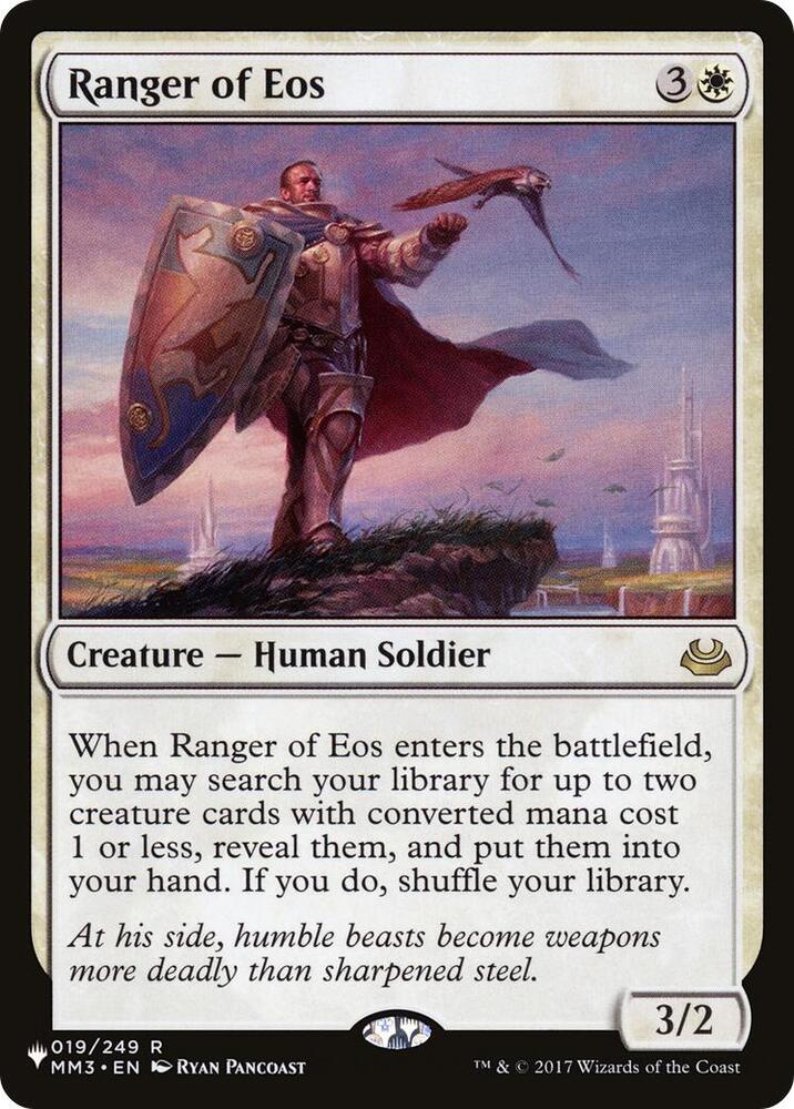 Ranger of Eos (MM3) - The List