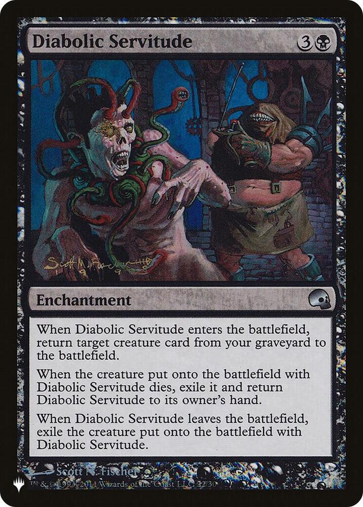 Diabolic Servitude - The List