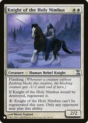 Knight of the Holy Nimbus - The List