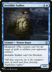 Invisible Stalker (ZNC) - The List