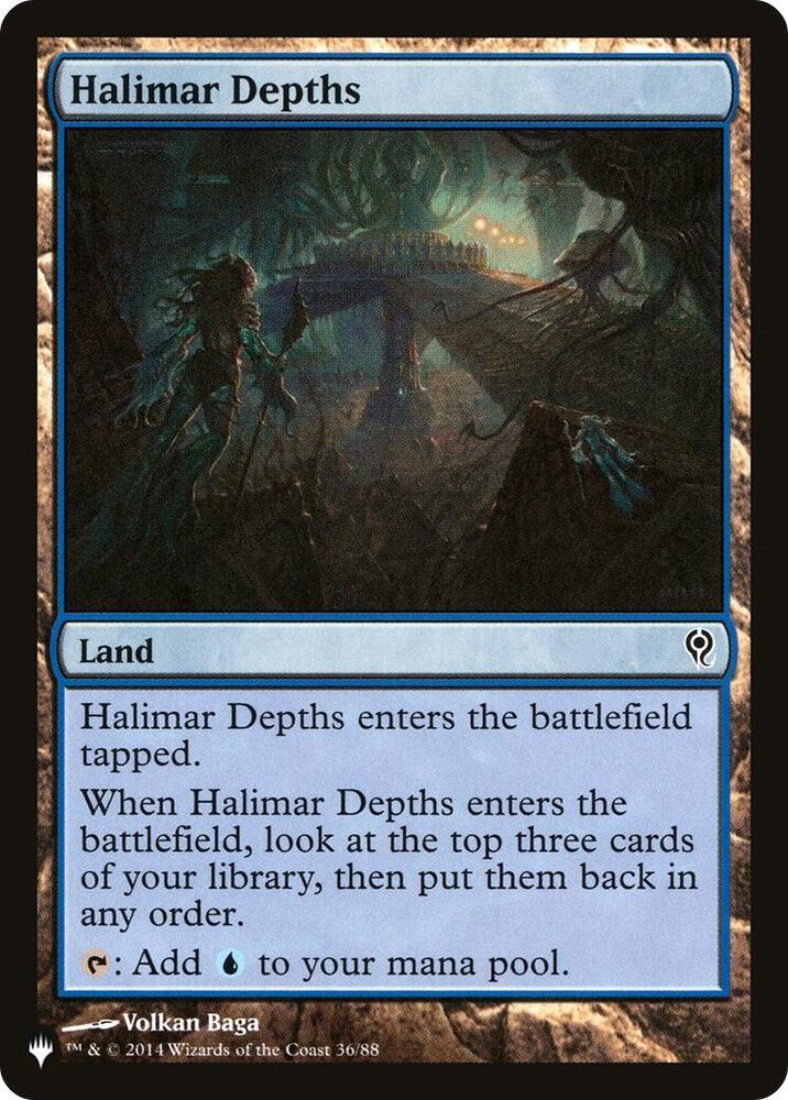 Halimar Depths - The List