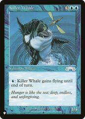 Killer Whale - The List