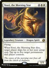 Yosei, the Morning Star - The List