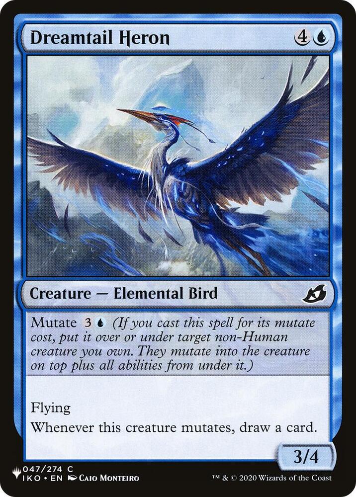 Dreamtail Heron - The List