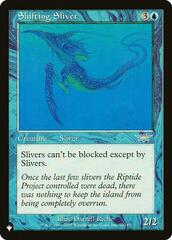 Shifting Sliver - The List