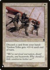 Tireless Tribe - The List