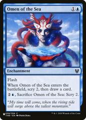 Omen of the Sea - The List