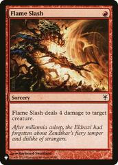 Flame Slash - The List