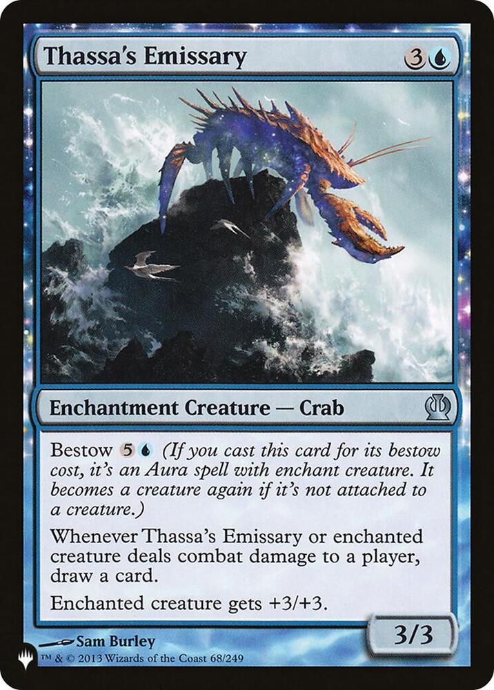 Thassas Emissary - The List