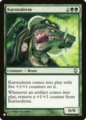 Karstoderm - The List