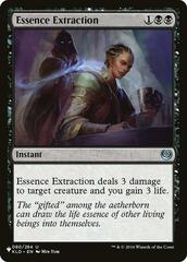 Essence Extraction - The List