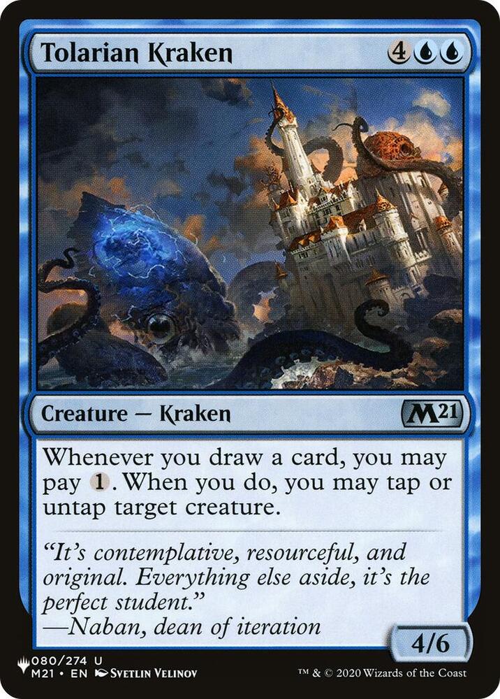 Tolarian Kraken - The List