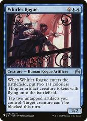 Whirler Rogue - The List