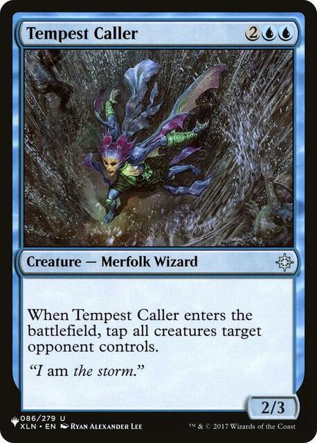 Tempest Caller - The List