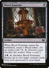 Blood Fountain - The List